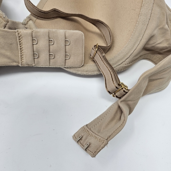 Soma Embraceable Average Coverage Bra Women's Size 34A Underwire Tan Beige Two - Picture 7 of 8